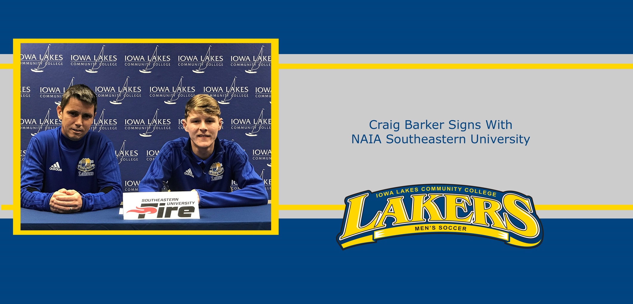 Craig Barker signs with NAIA Southeastern University