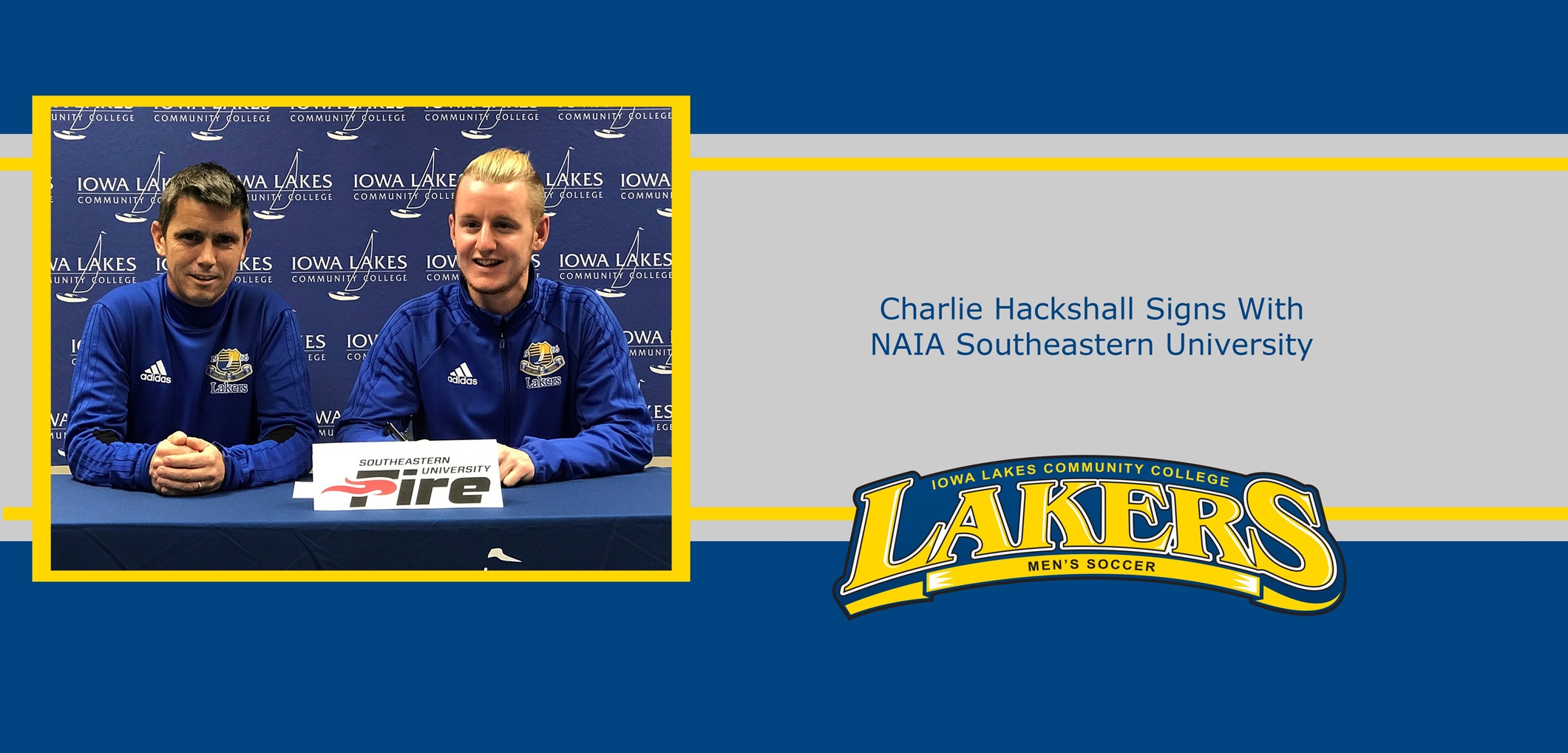 Charlie Hackshall signs with NAIA Southeastern University