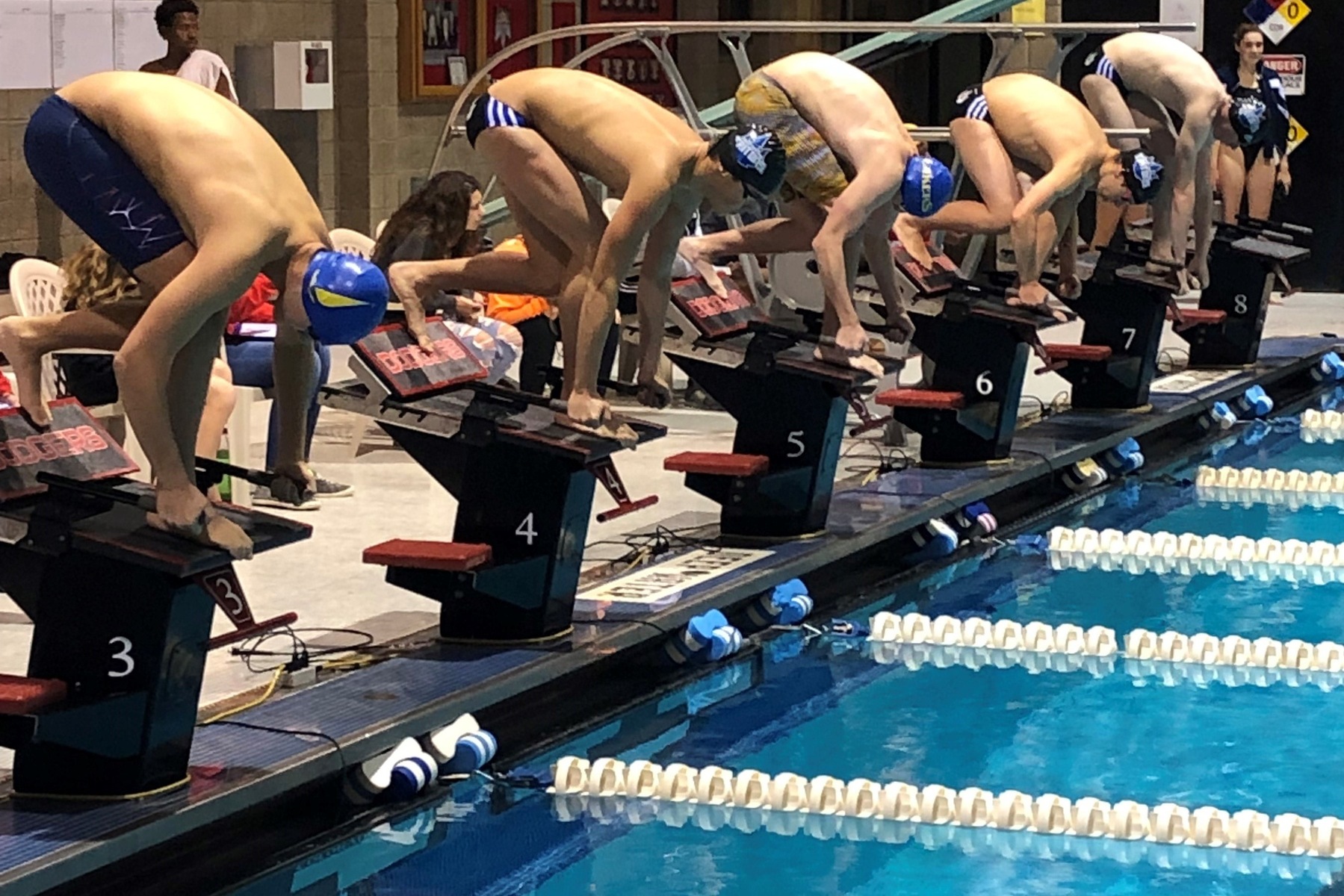 Laker Men Show Strong Improvements in First Meet of the Year