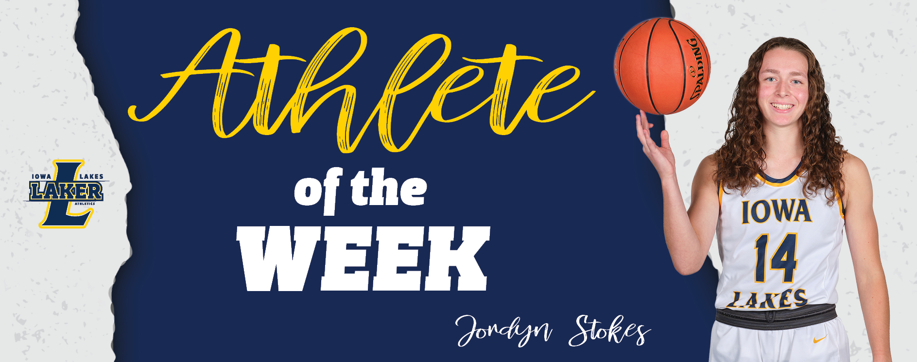 Women's Basketball Jordyn Stokes Named Athlete of the Week