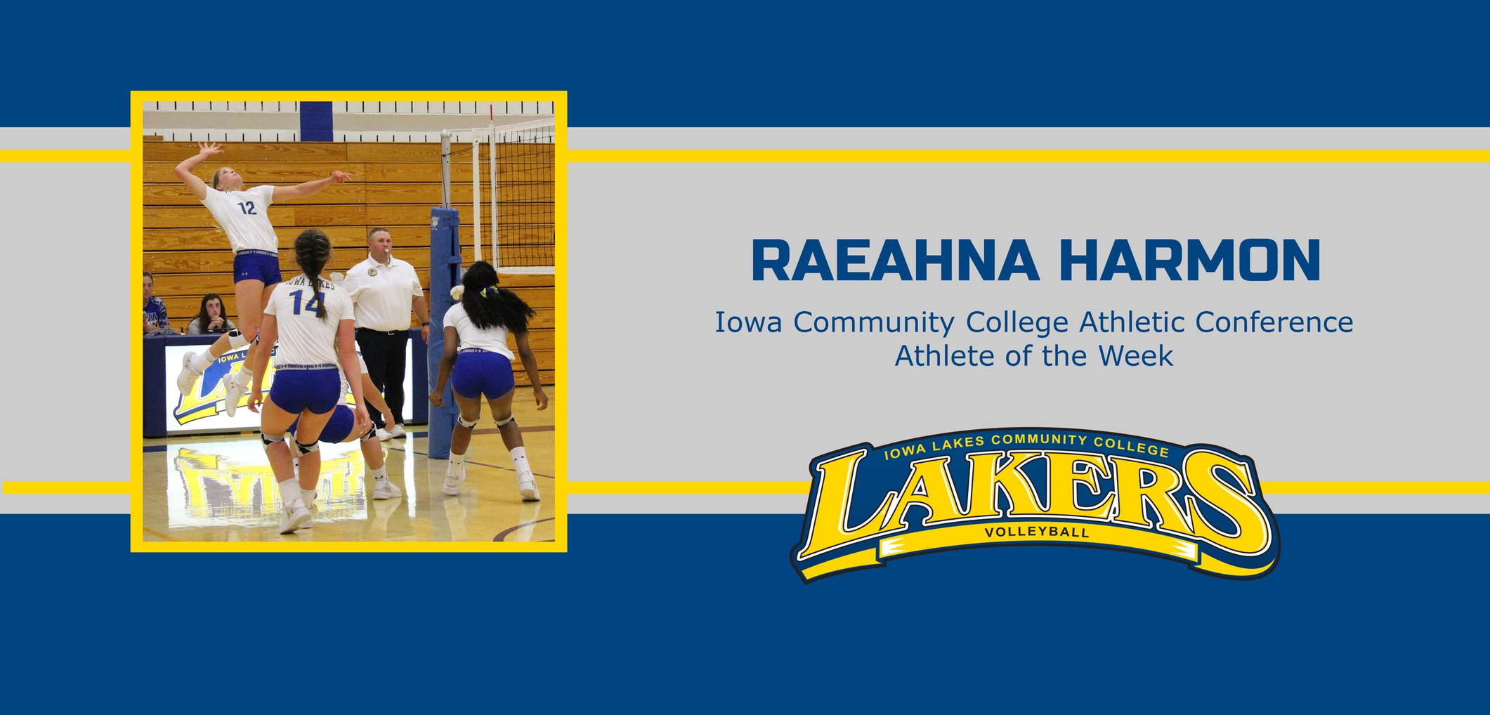 Harmon Named ICCAC Athlete of the Week
