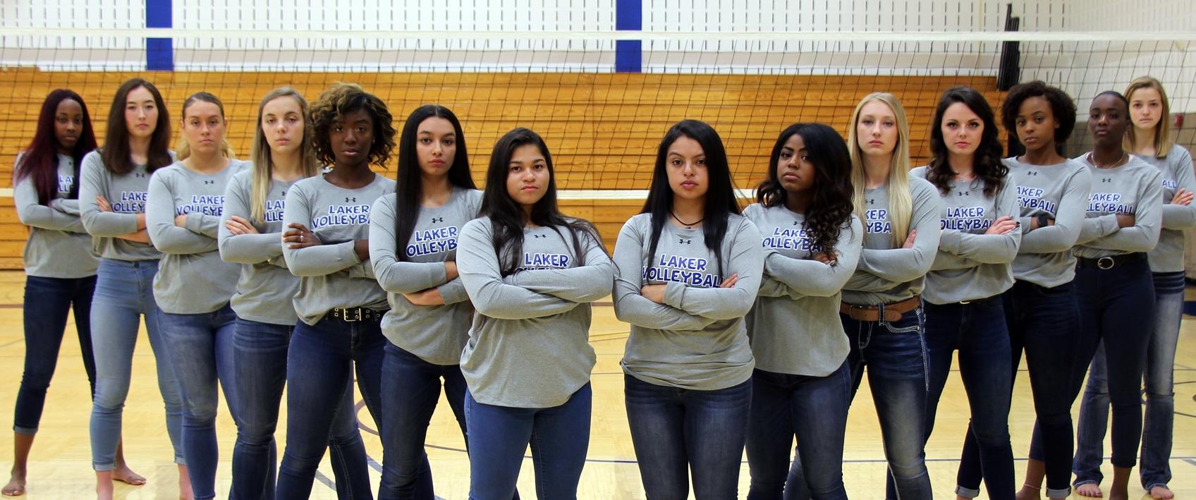 Laker Volleyball starts season with a sweep