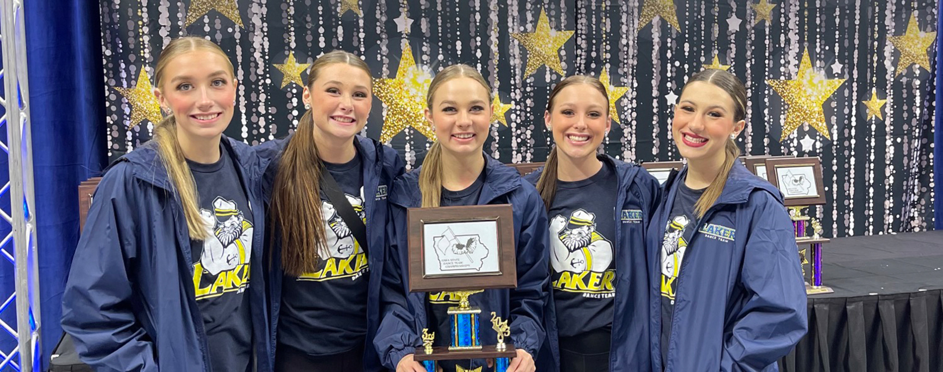 Iowa Lakes Dance Team brings home 3rd in the state