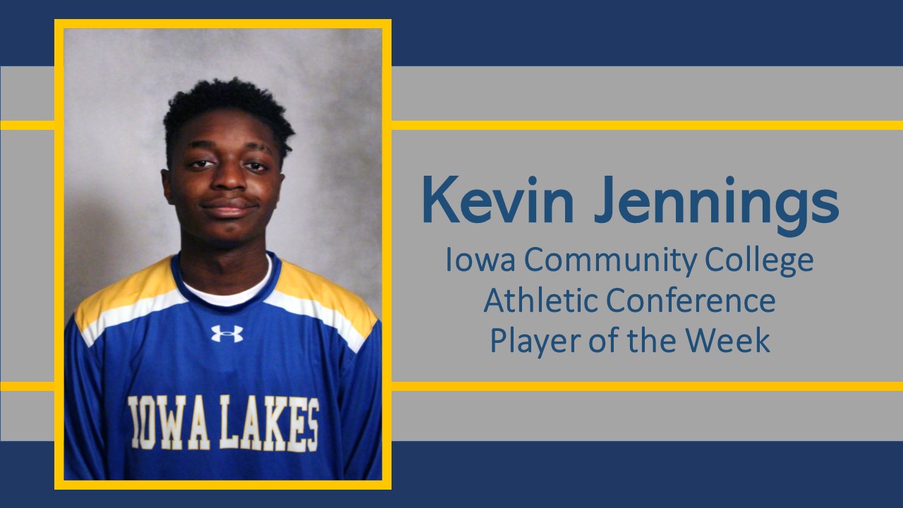 Jennings named player of the week
