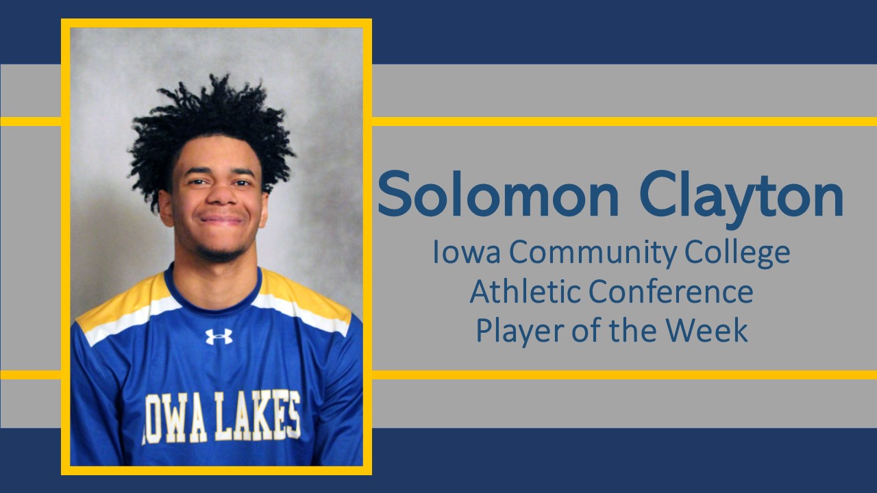 Clayton named ICCAC Player of the week