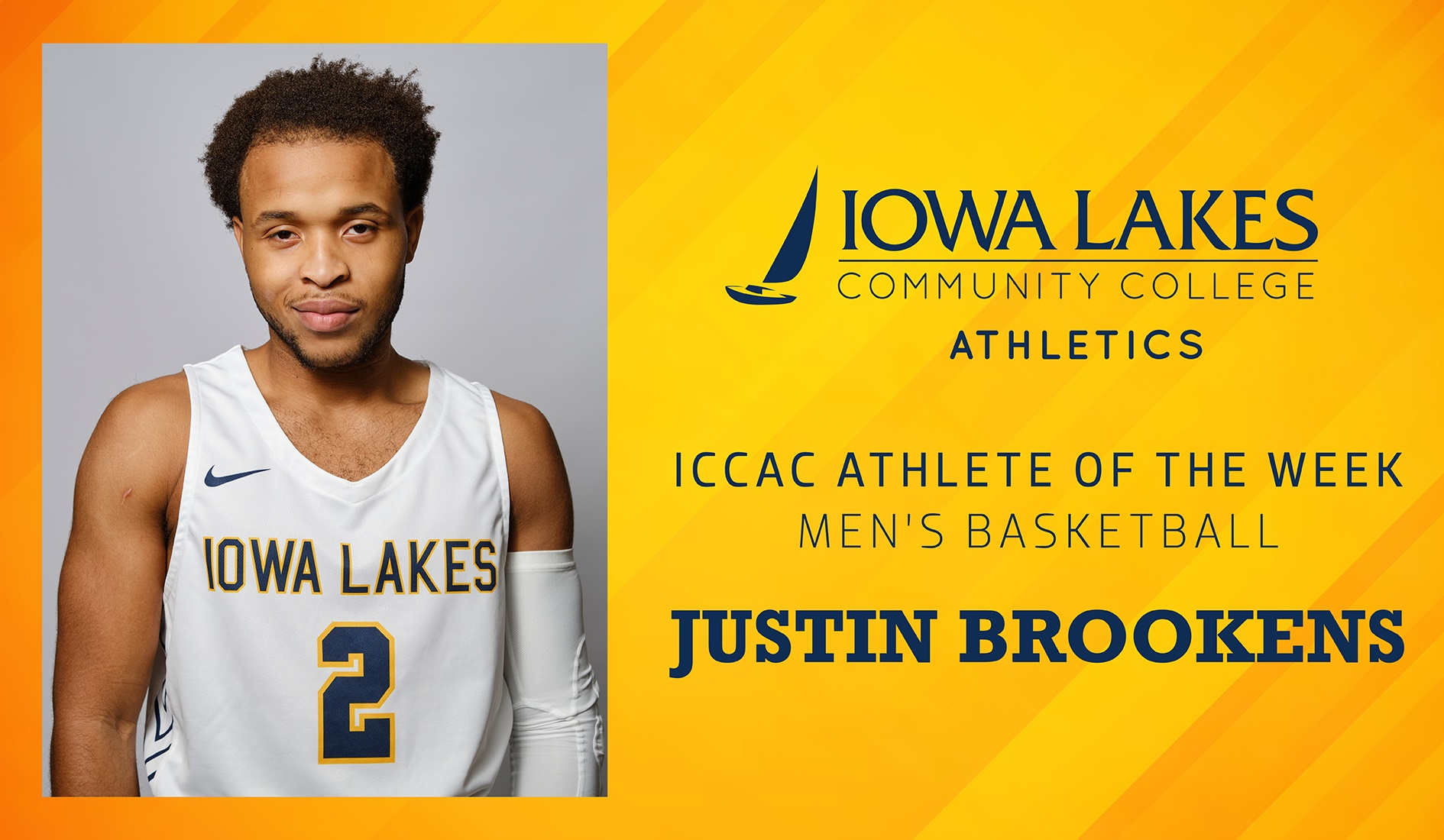 Brookens named ICCAC player of the week
