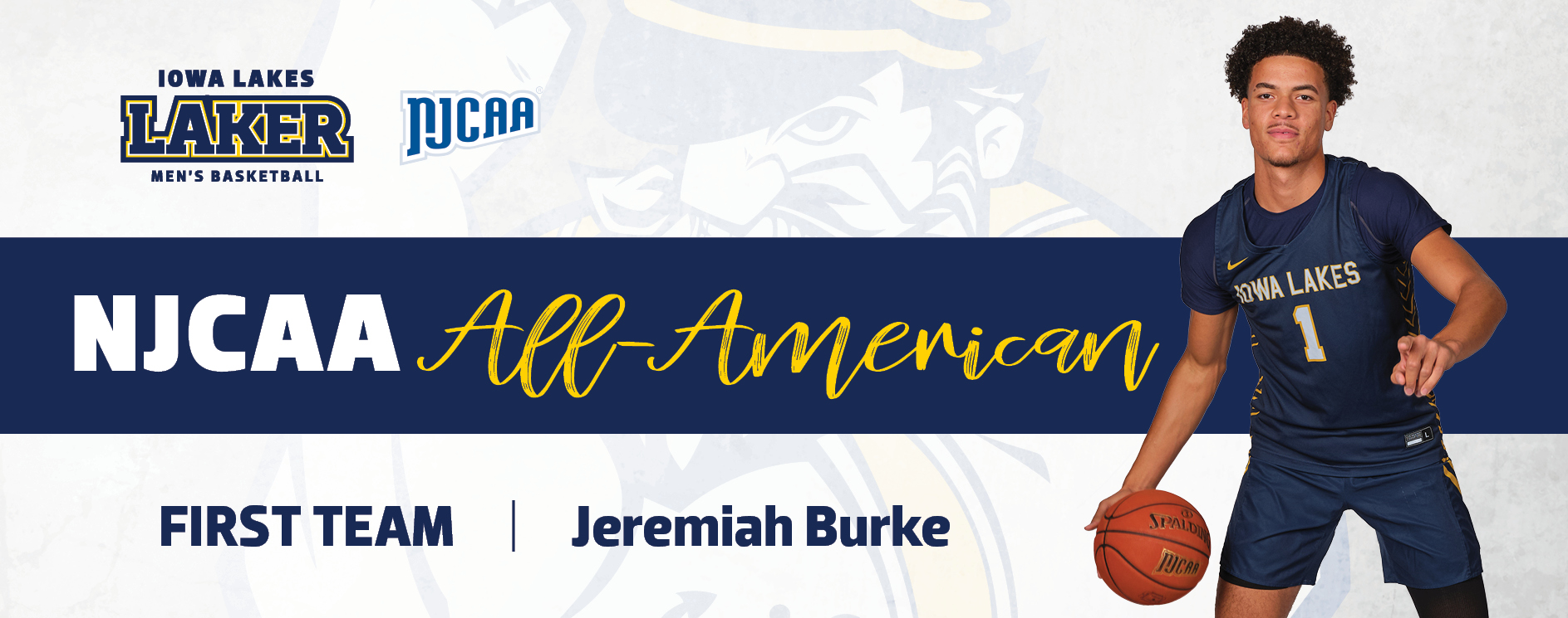 Iowa Lakes Burke Named an NJCAA All-American