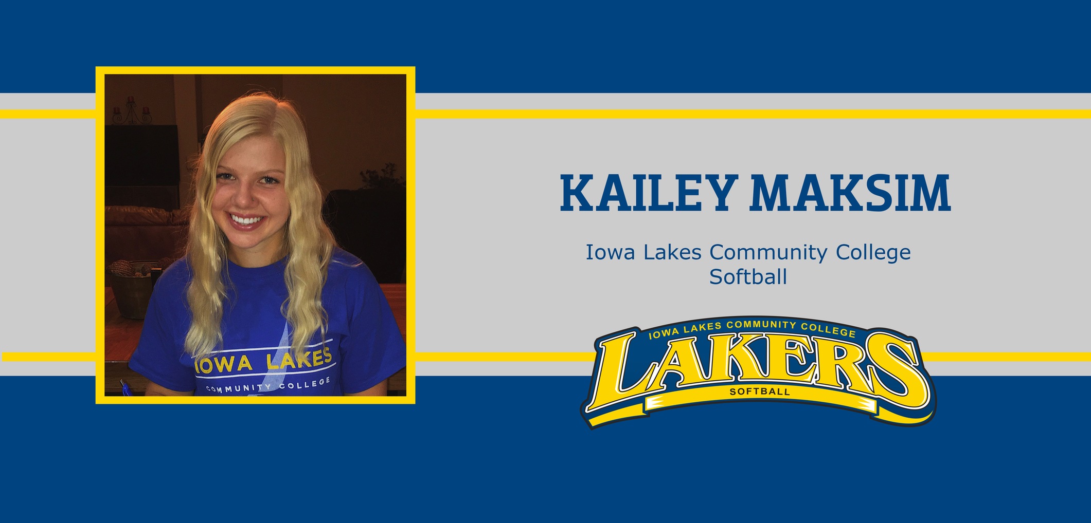 Lakers Sign Kailey Maksim