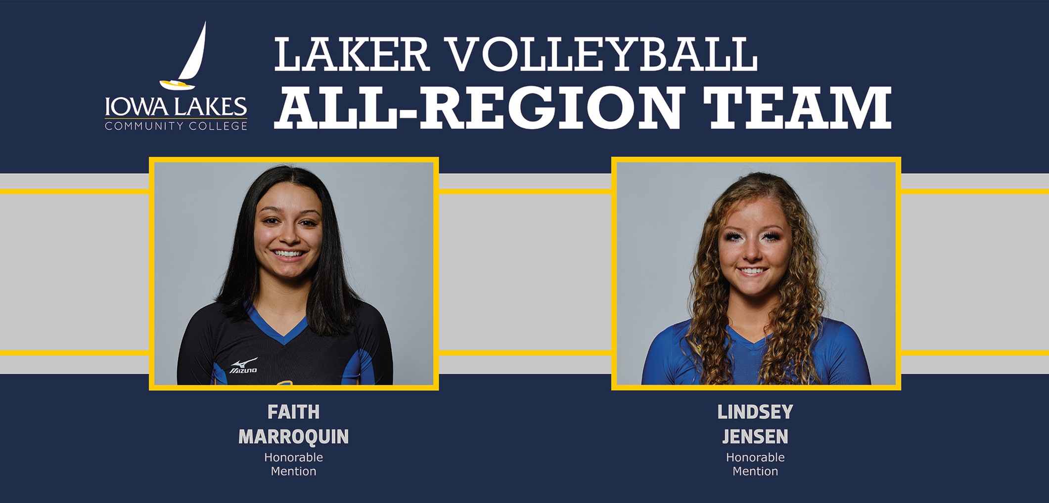 Laker Volleyball Players Receive Post Season Awards