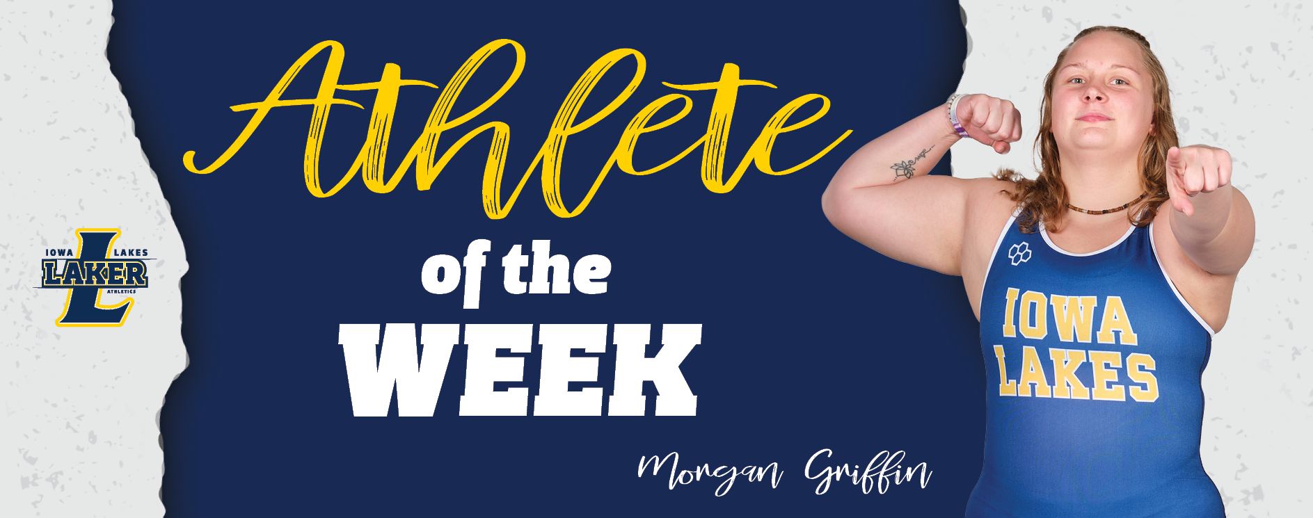 Morgan Griffin Awarded Athlete of the Week Honors