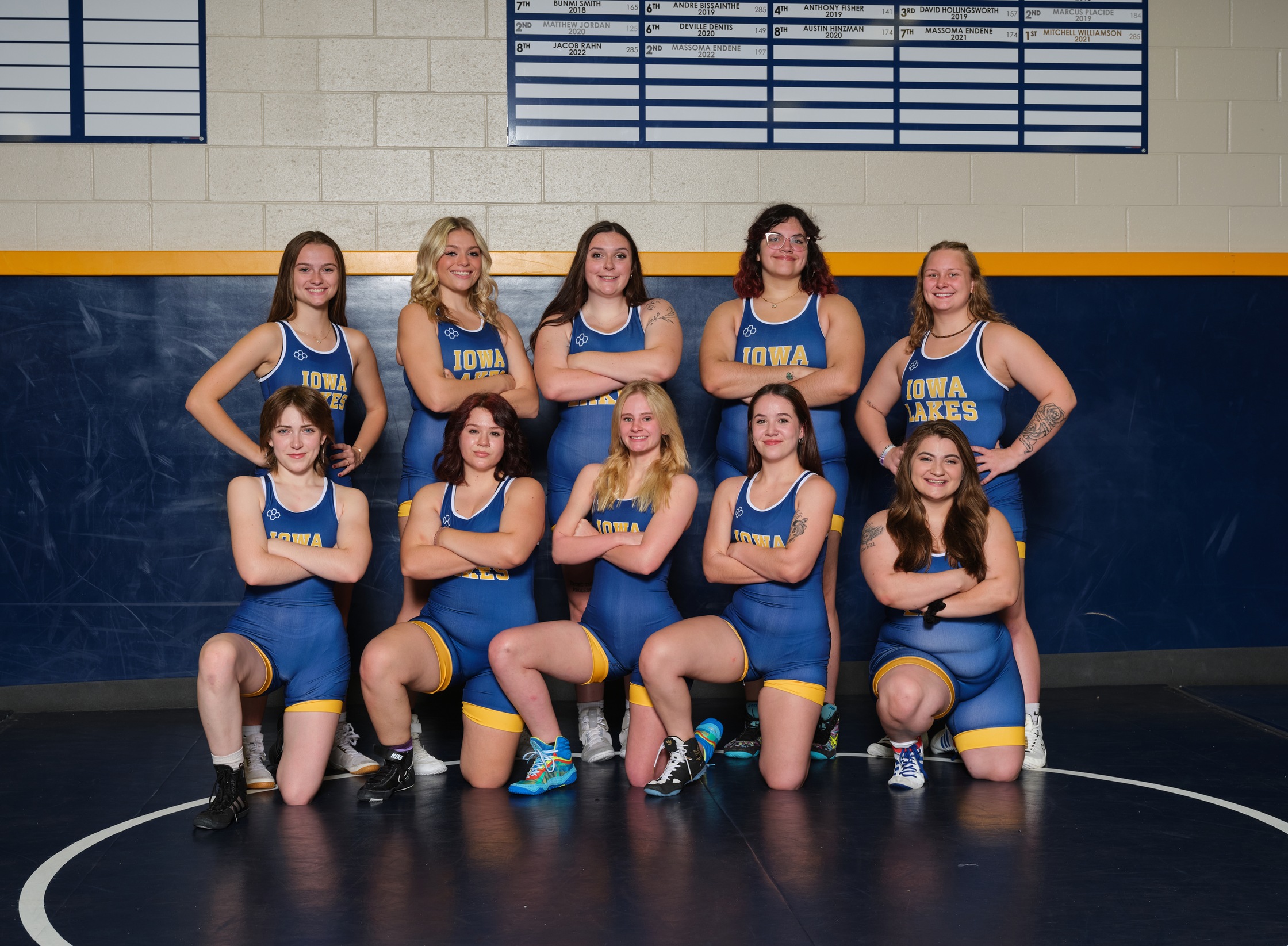 Iowa Lakes Women's Wrestling Makes History With First Competition