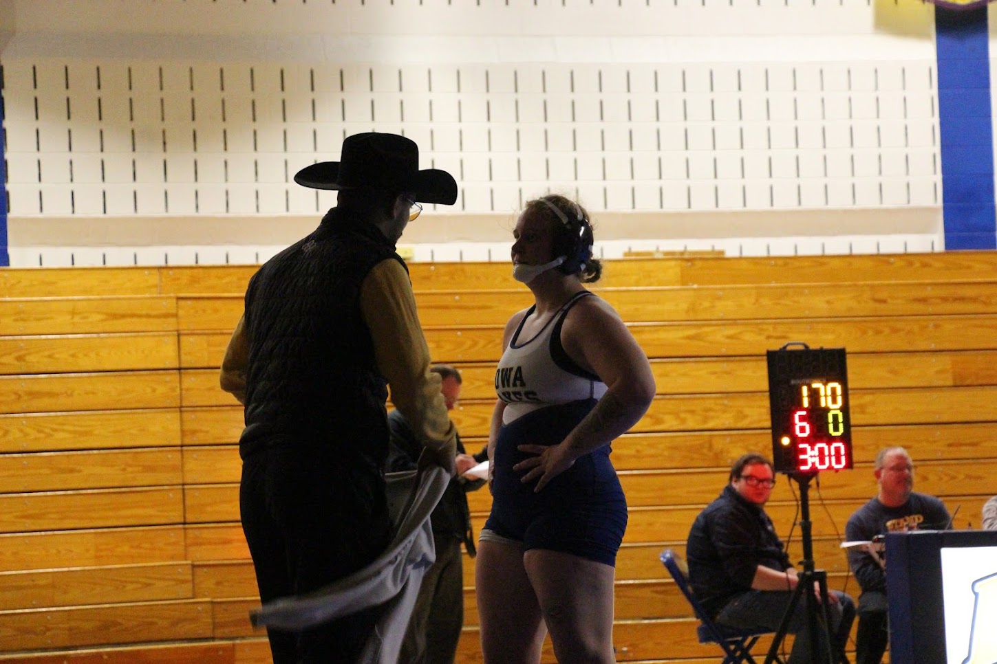 Griffin Earns First Win For Women's Wrestling